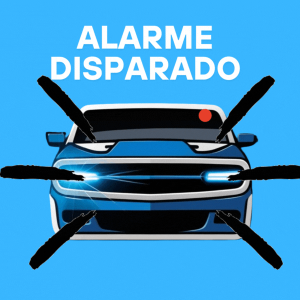Alarme disparado